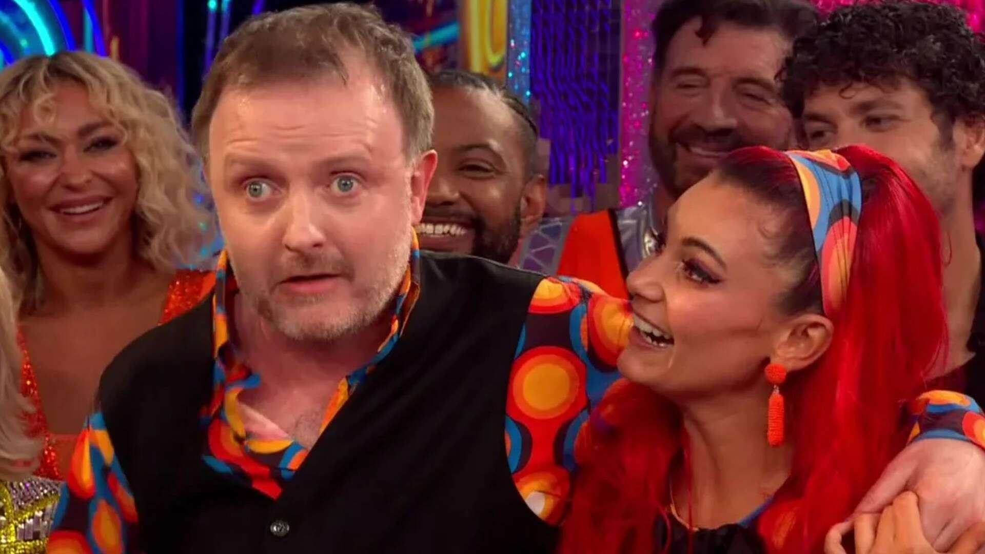 Strictly’s Chris McCausland takes swipe at show as he says partner ‘kicked him'