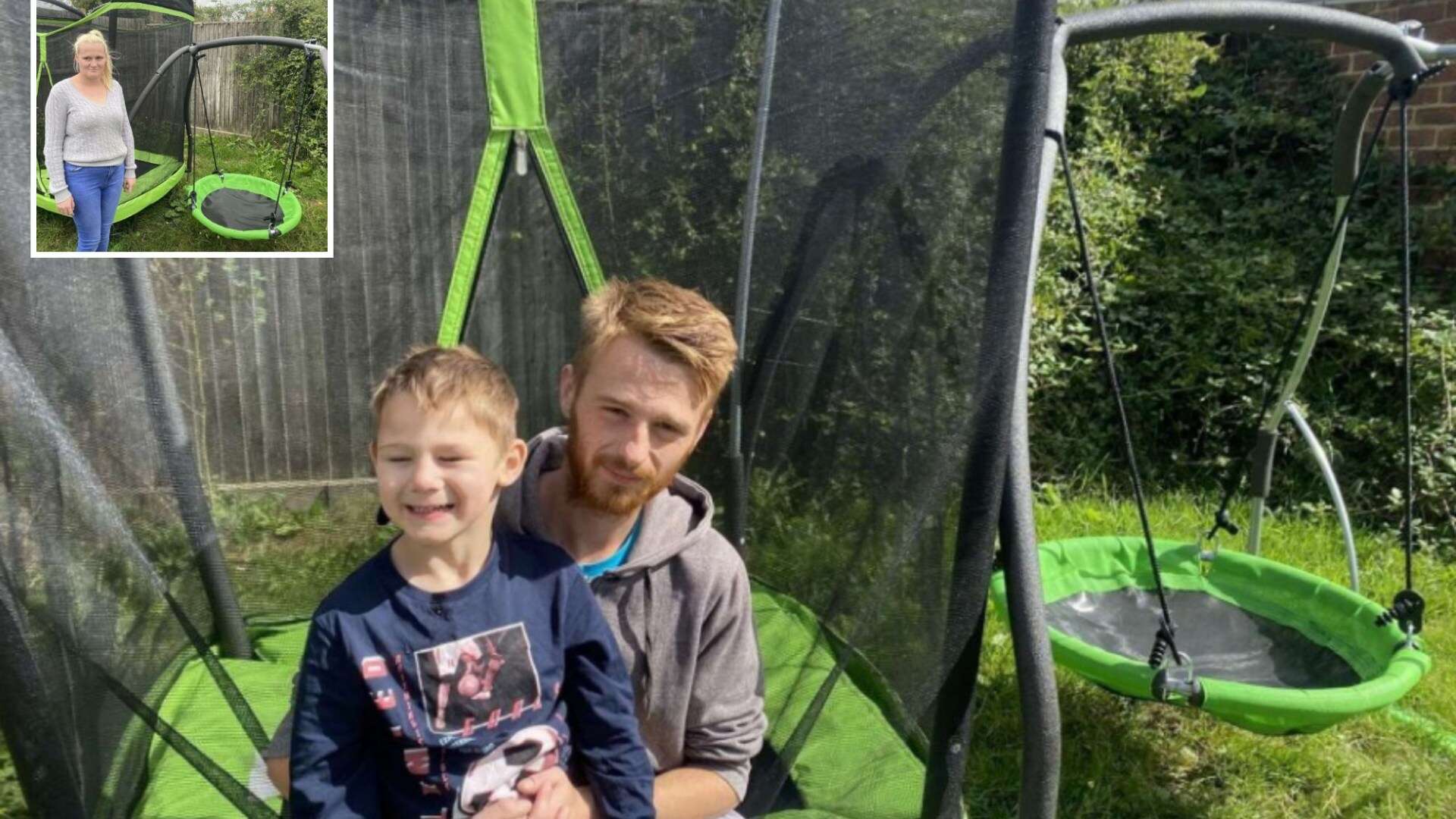 We've been forced to remove our boy's trampoline from garden by killjoy council