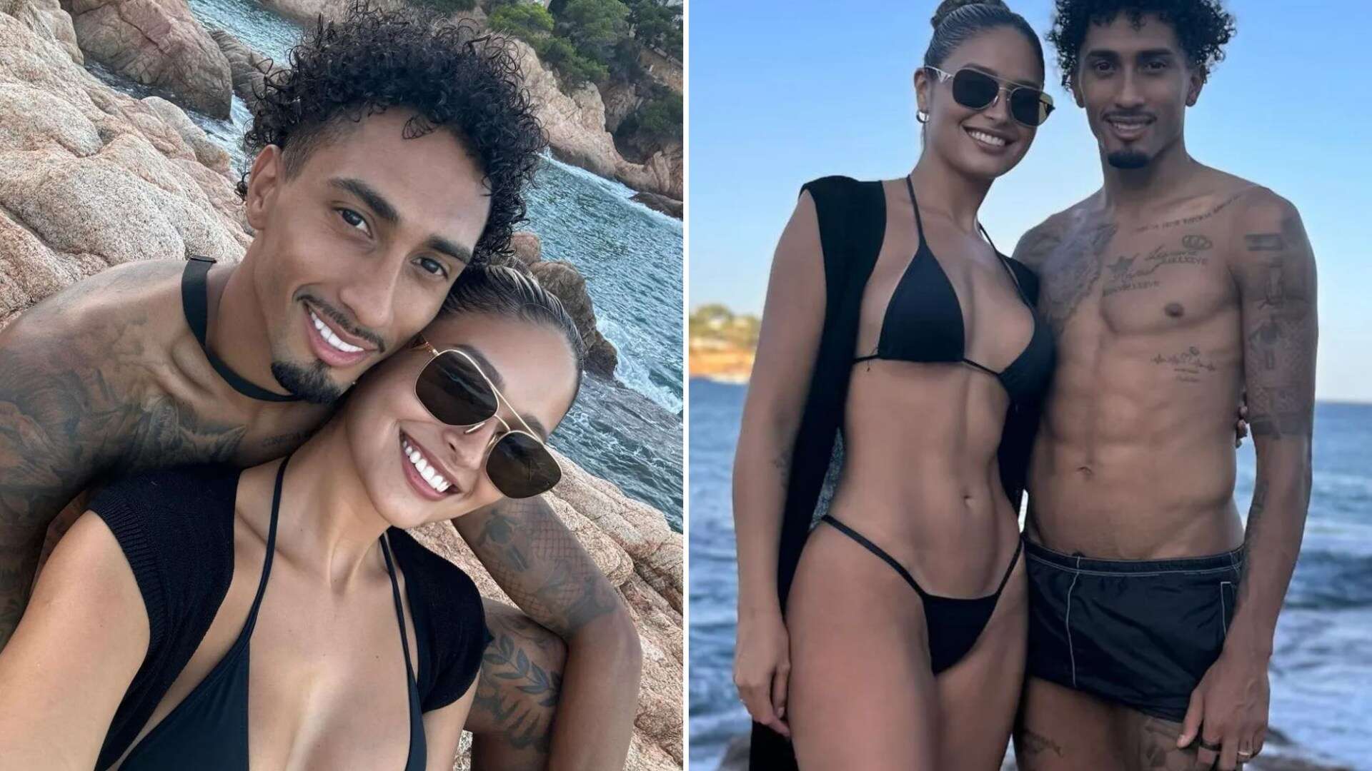 Ex-Prem star shares beach pic with stunning wife before SAVAGING troll