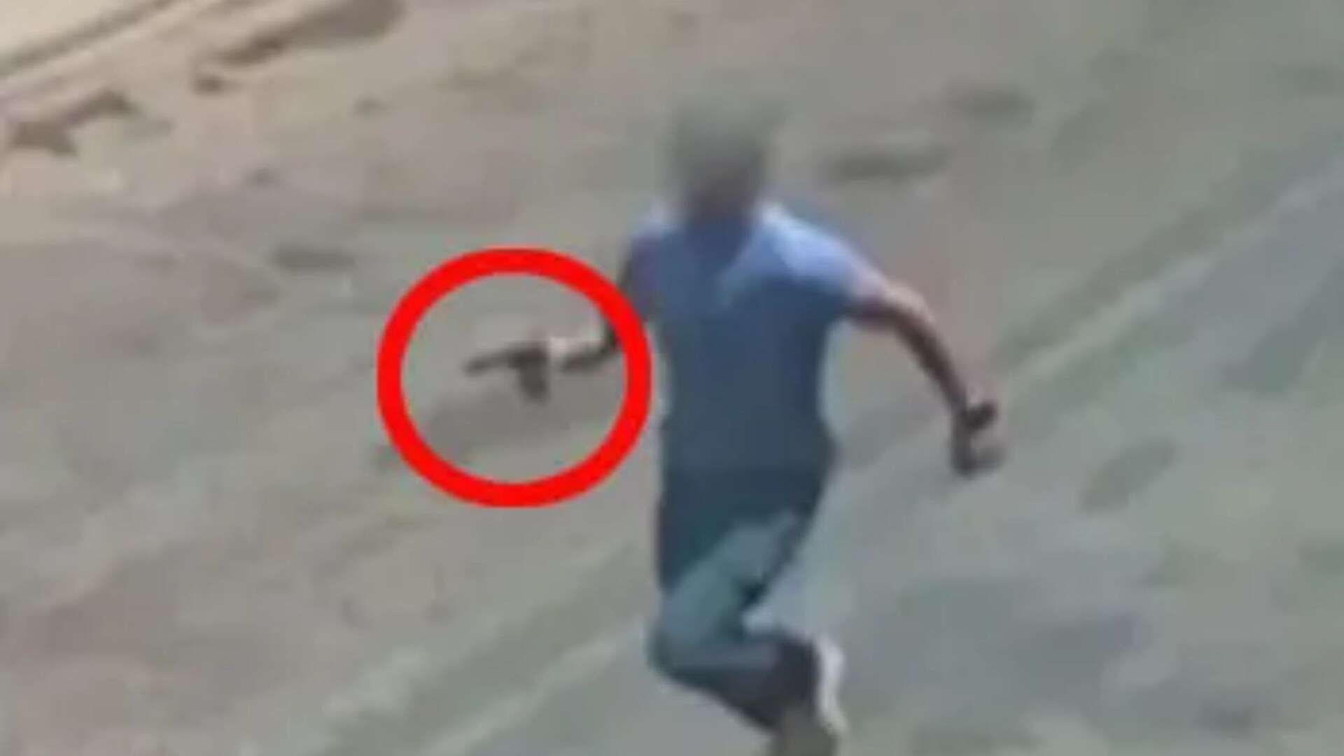 Moment dad chases boy, 16, with GUN after ‘disapproving’ of dates with daughter