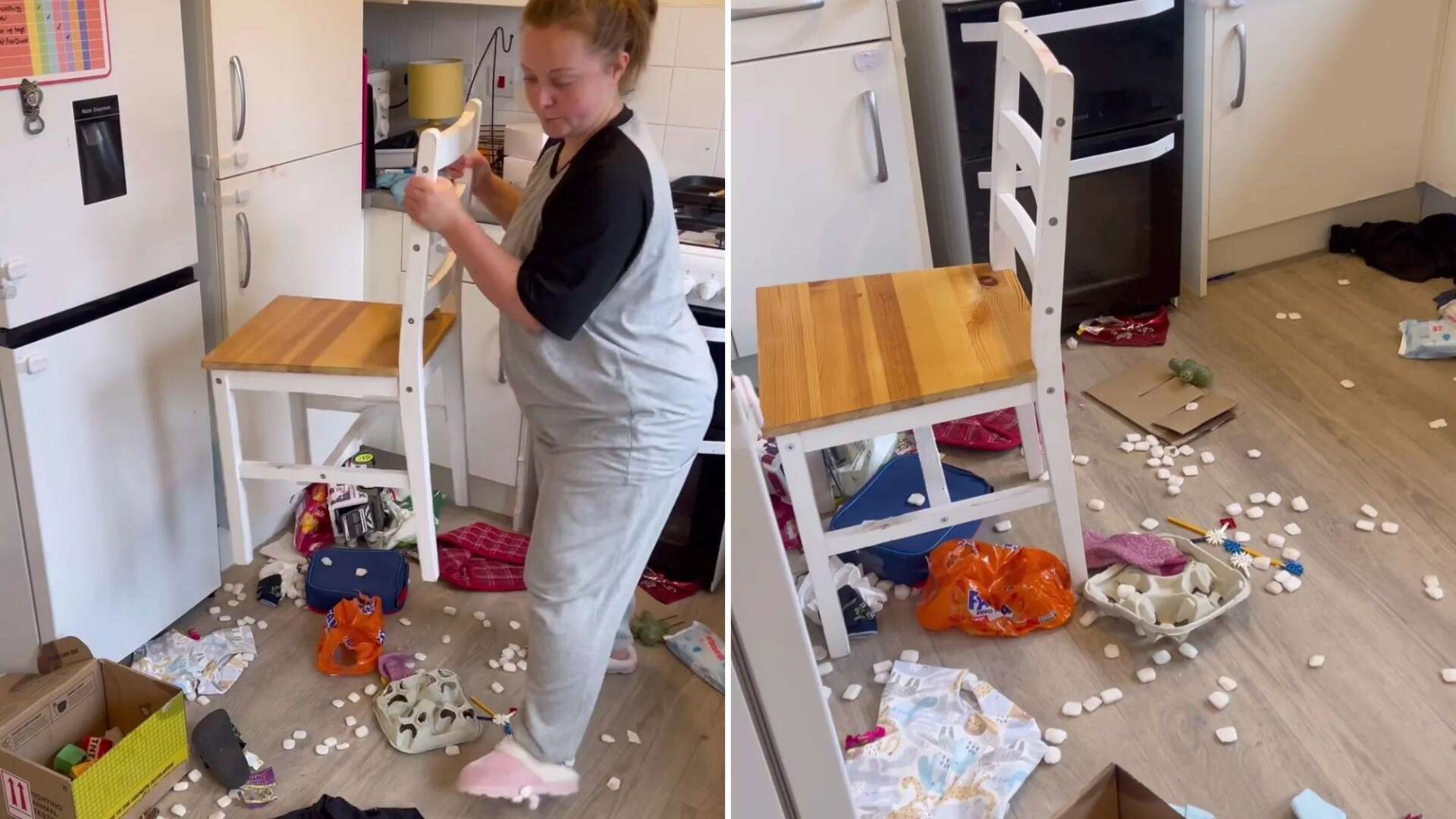 Trolls say neighbours should report my messy house - my child’s a wrecking ball