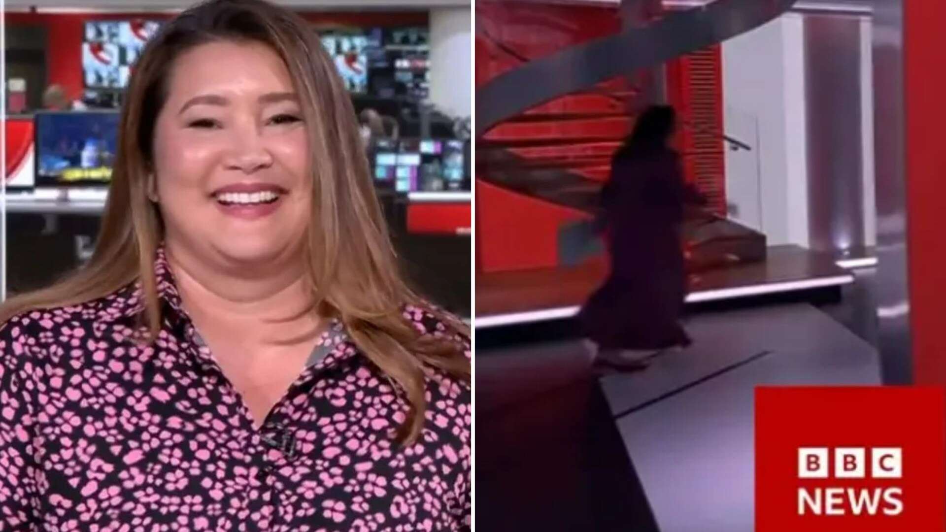 BBC’s Alice Bhandhukravi forced to SPRINT onto show set seconds before bulletin