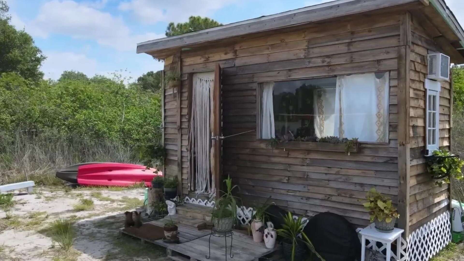 I quit my cleaning job & bought an old tool shed to transform into a tiny home