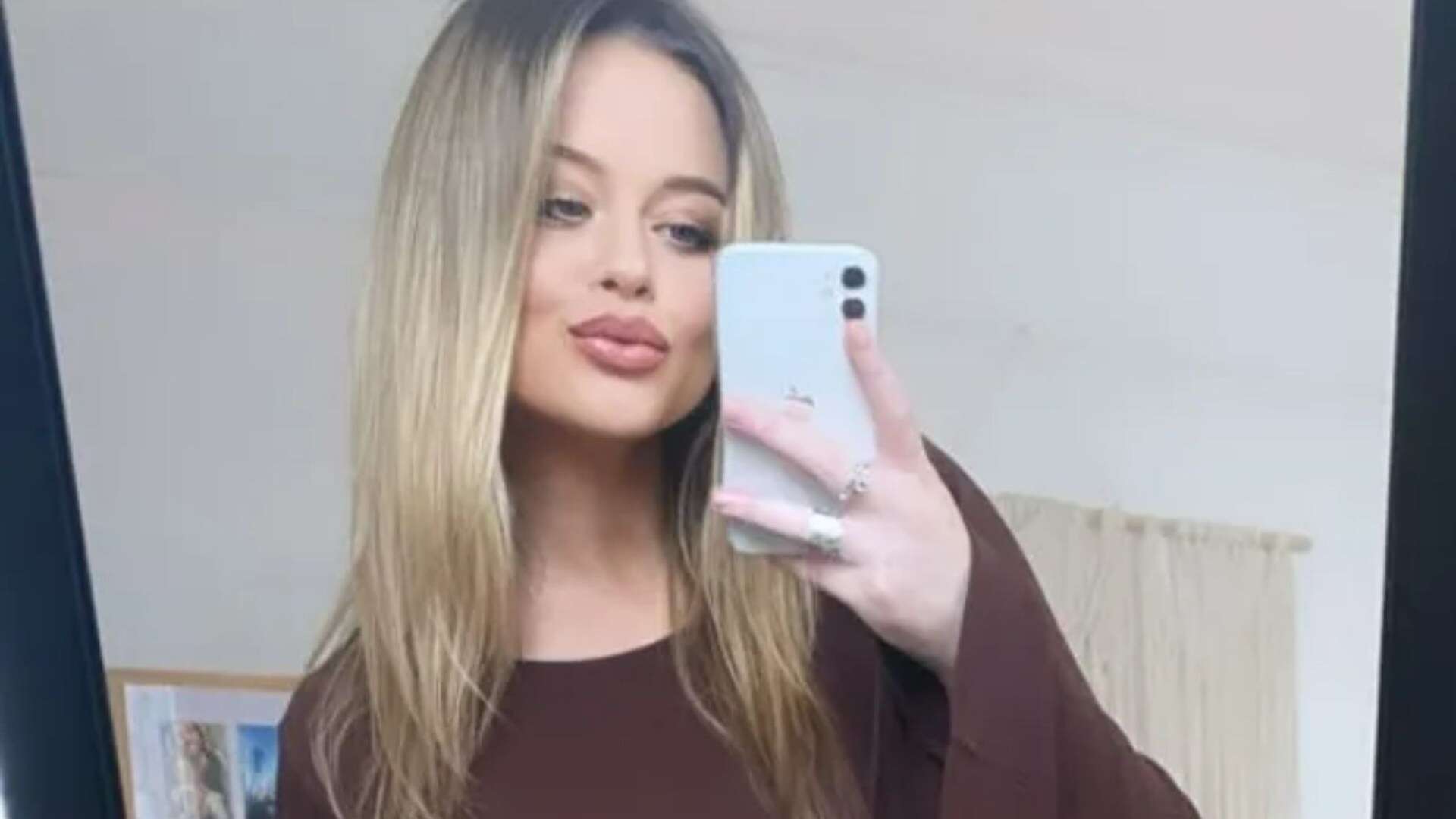 Emily Atack shows off baby bump after hitting back at pregnant-shaming trolls