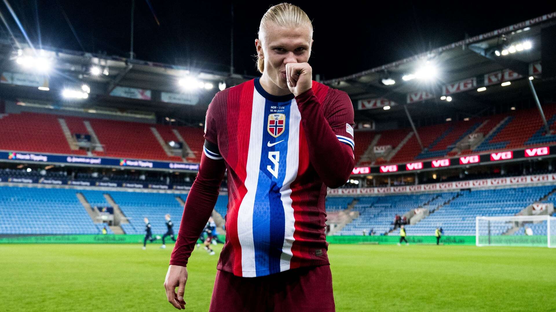 Erling Haaland sparks pregnancy rumours with 'baby bump' pic after breaking record