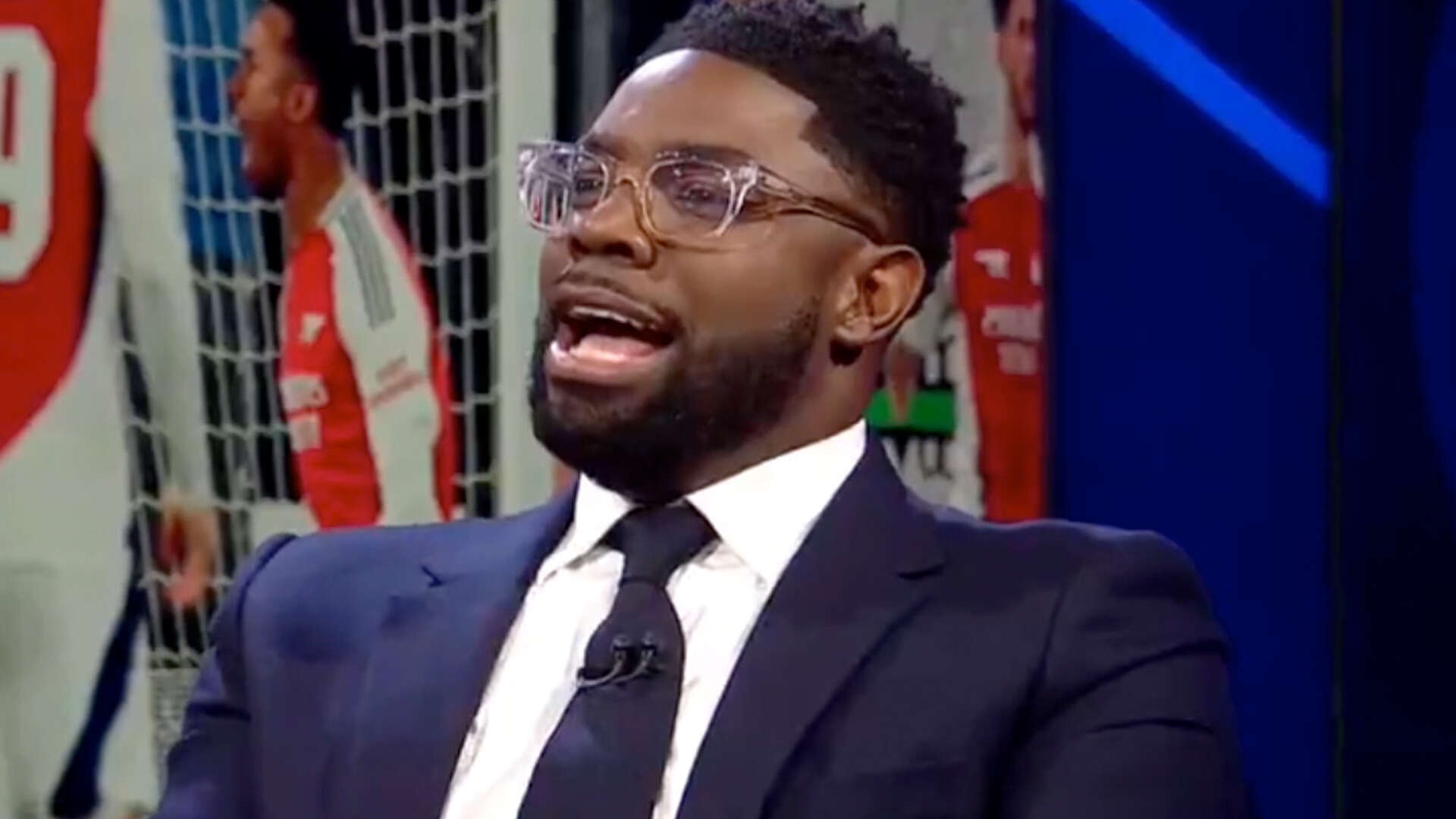 Watch Micah Richards’ reaction after Raya awkwardly reveals favourite pundit