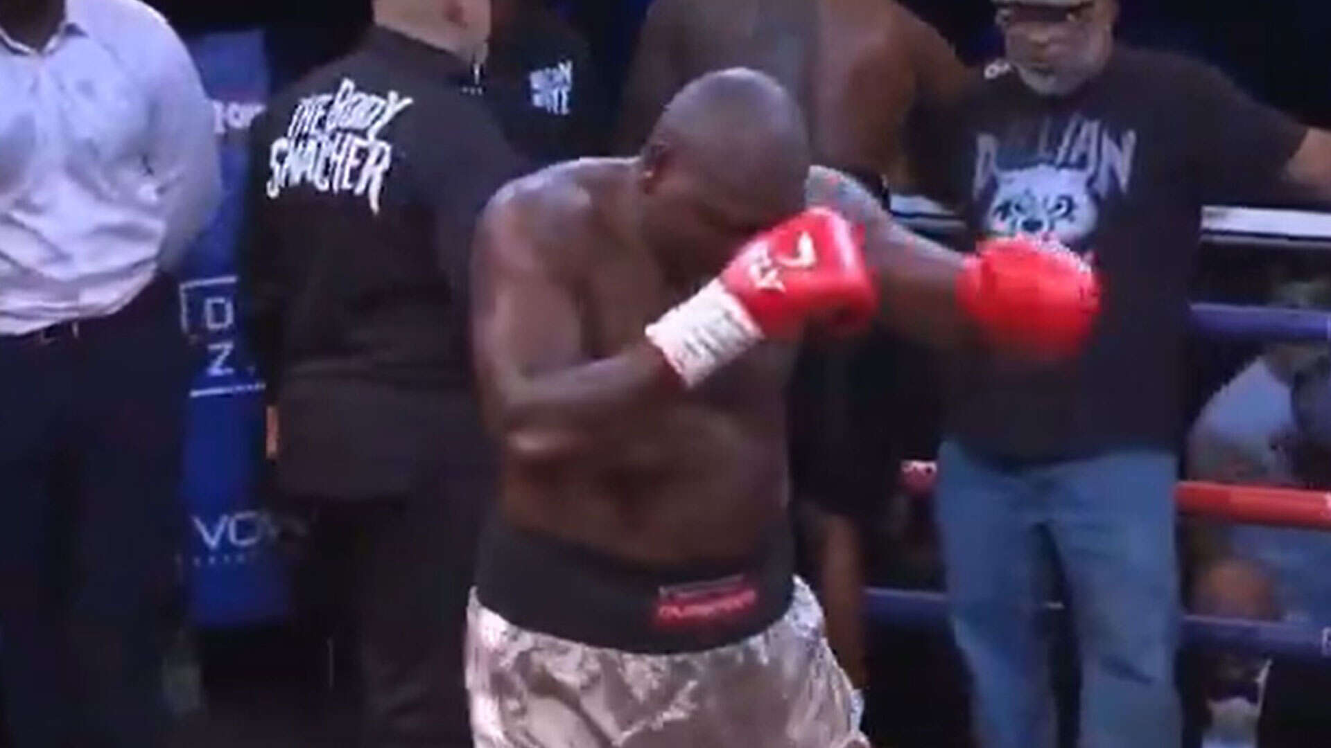 Fans baffled at what Whyte's beaten opponent did after fight stopped