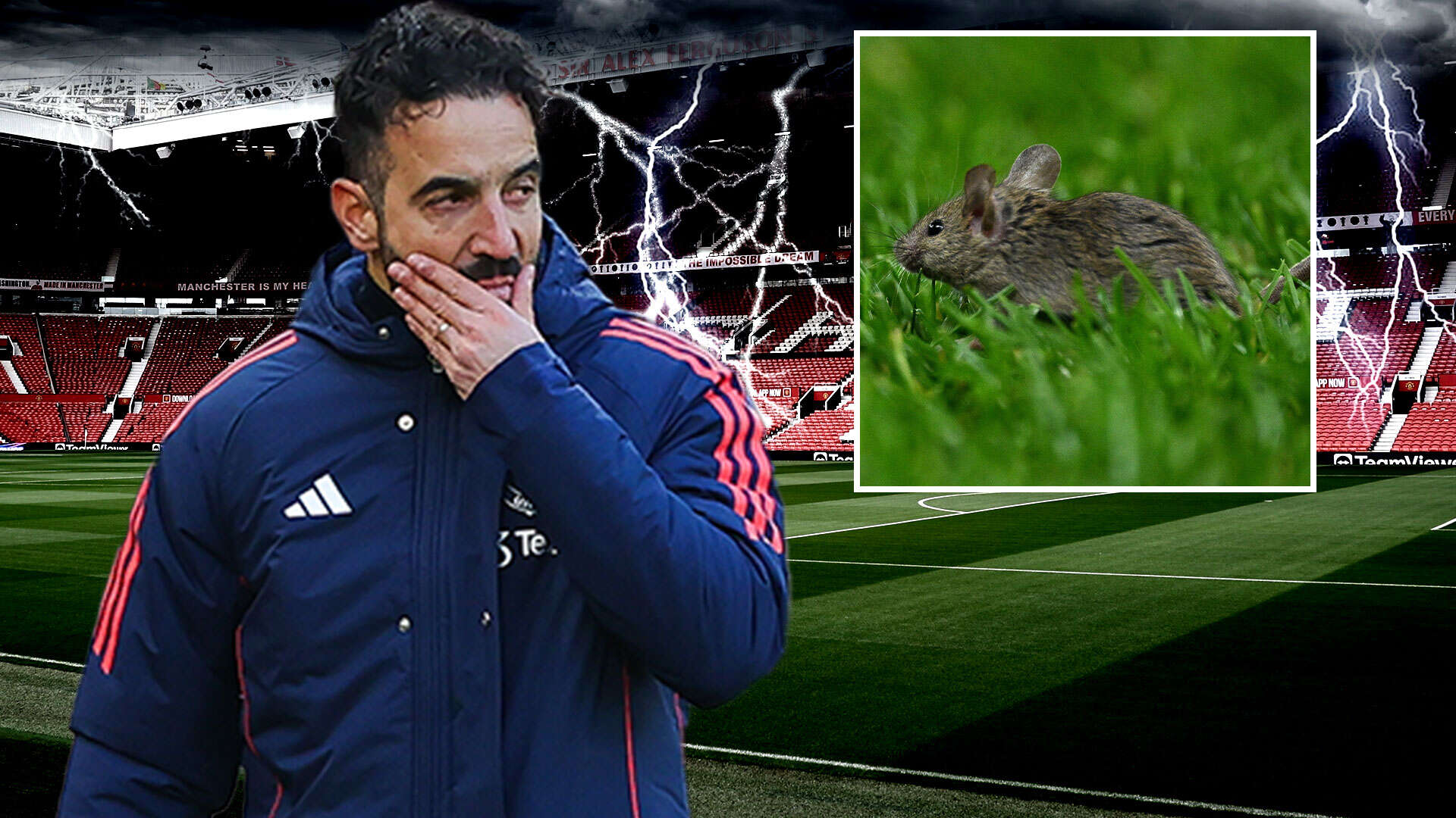 Old Trafford infestated with mice with droppings discovered in food kiosk