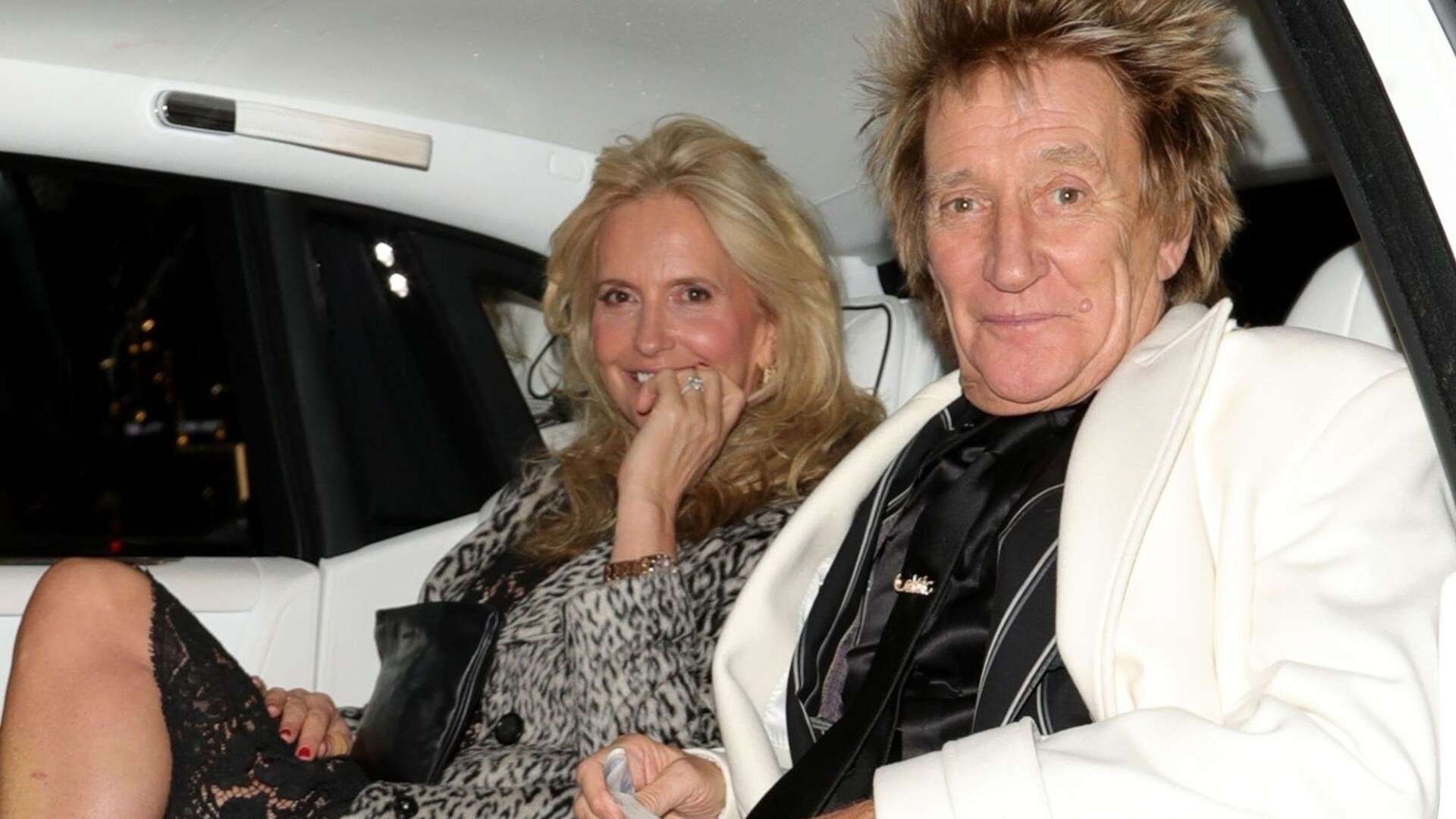 Rod Stewart enjoys night out with Penny after blasting 'bully' Gregg Wallace