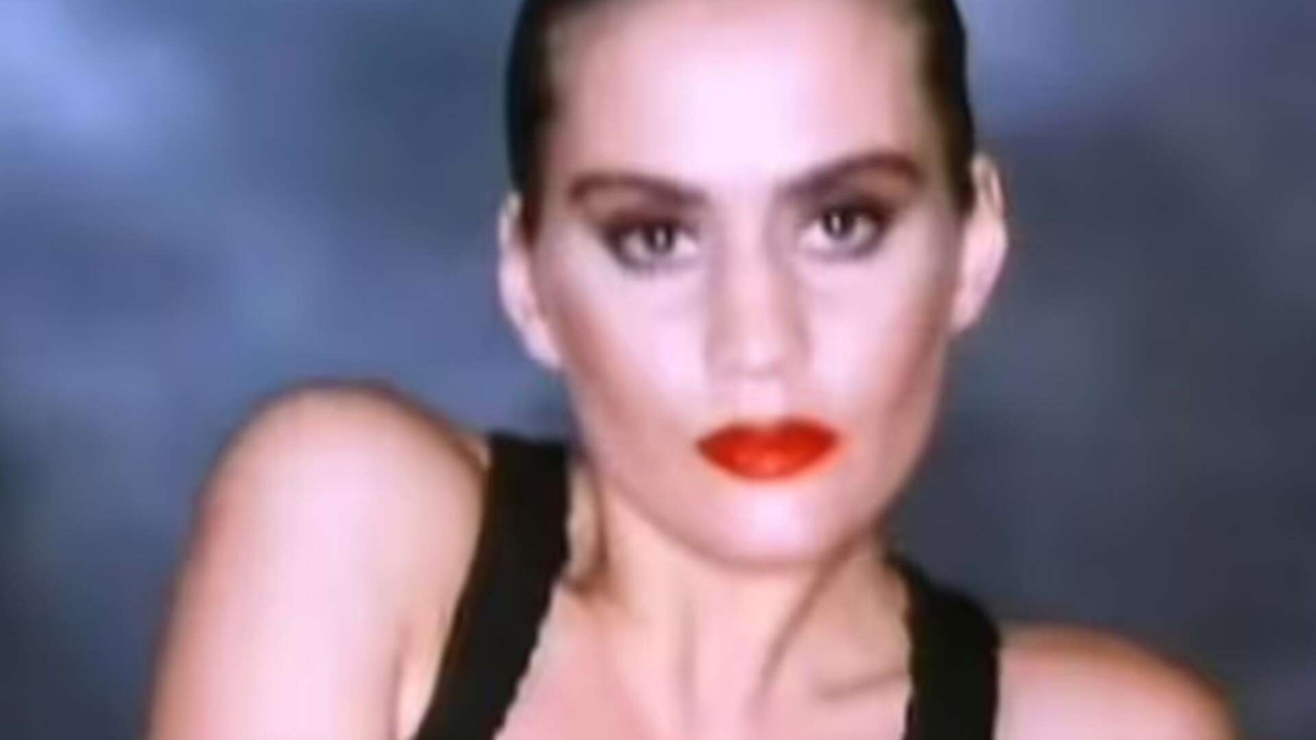 Wife of popular TV presenter looks incredible in classic pop music video