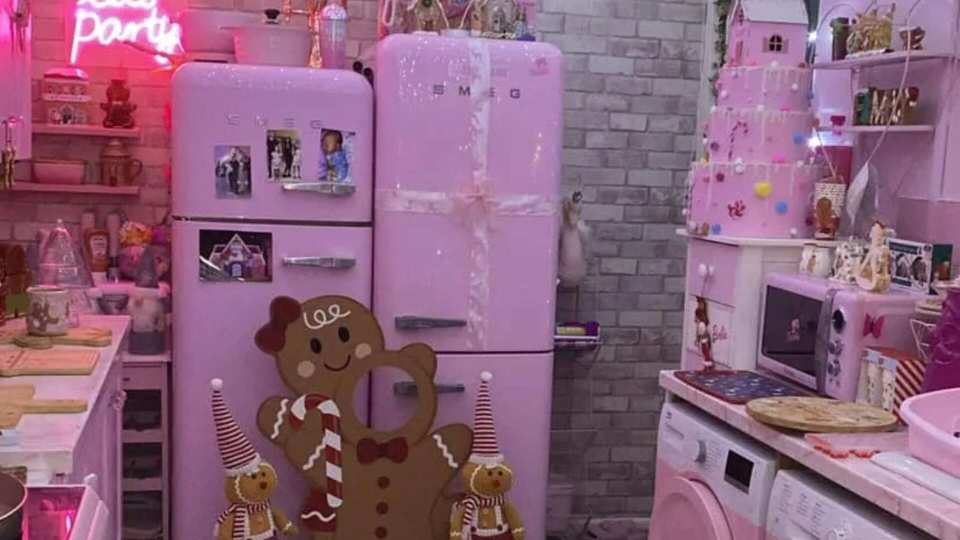 I transformed my council house into a Pinkmas paradise with Asda & B&M buys