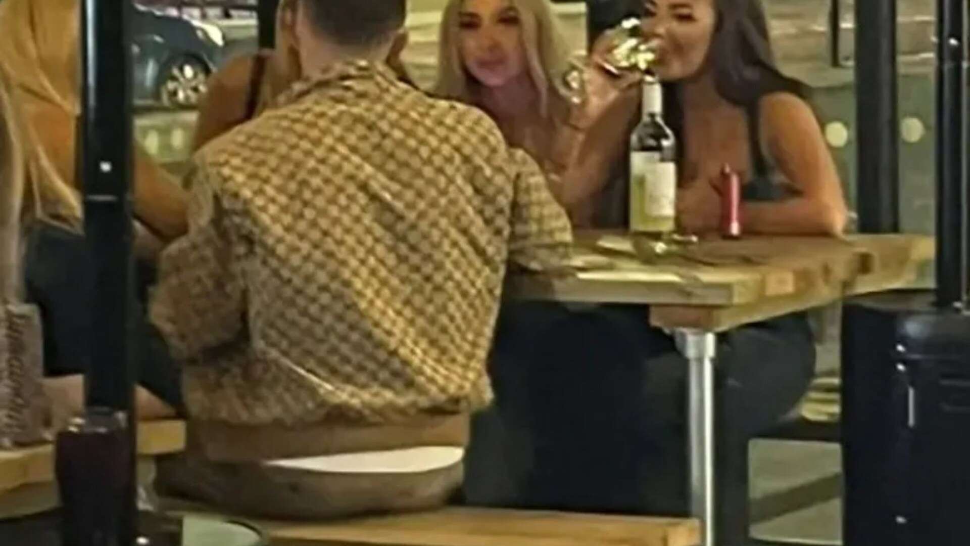 Trippier enjoys night out with group of party girls amid marriage woes