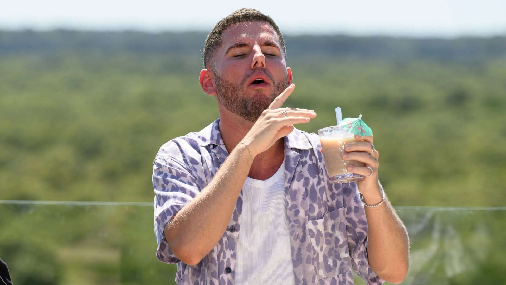 Stomach-churning moment I'm A Celeb star GAGS drinking blended penis