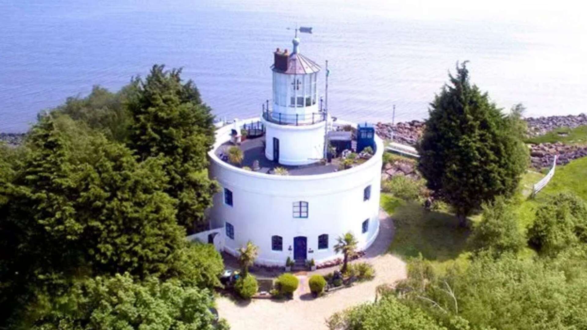 Unique lighthouse transformed into home & featured on BBC show up for sale