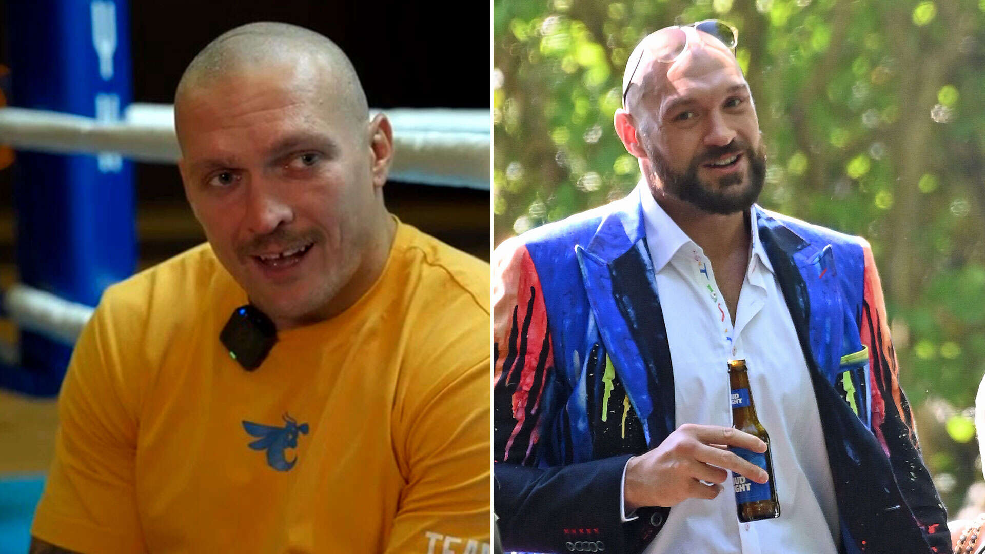 Usyk puts Fury rivalry aside and invites Gypsy King to the pub to 'drink beer'