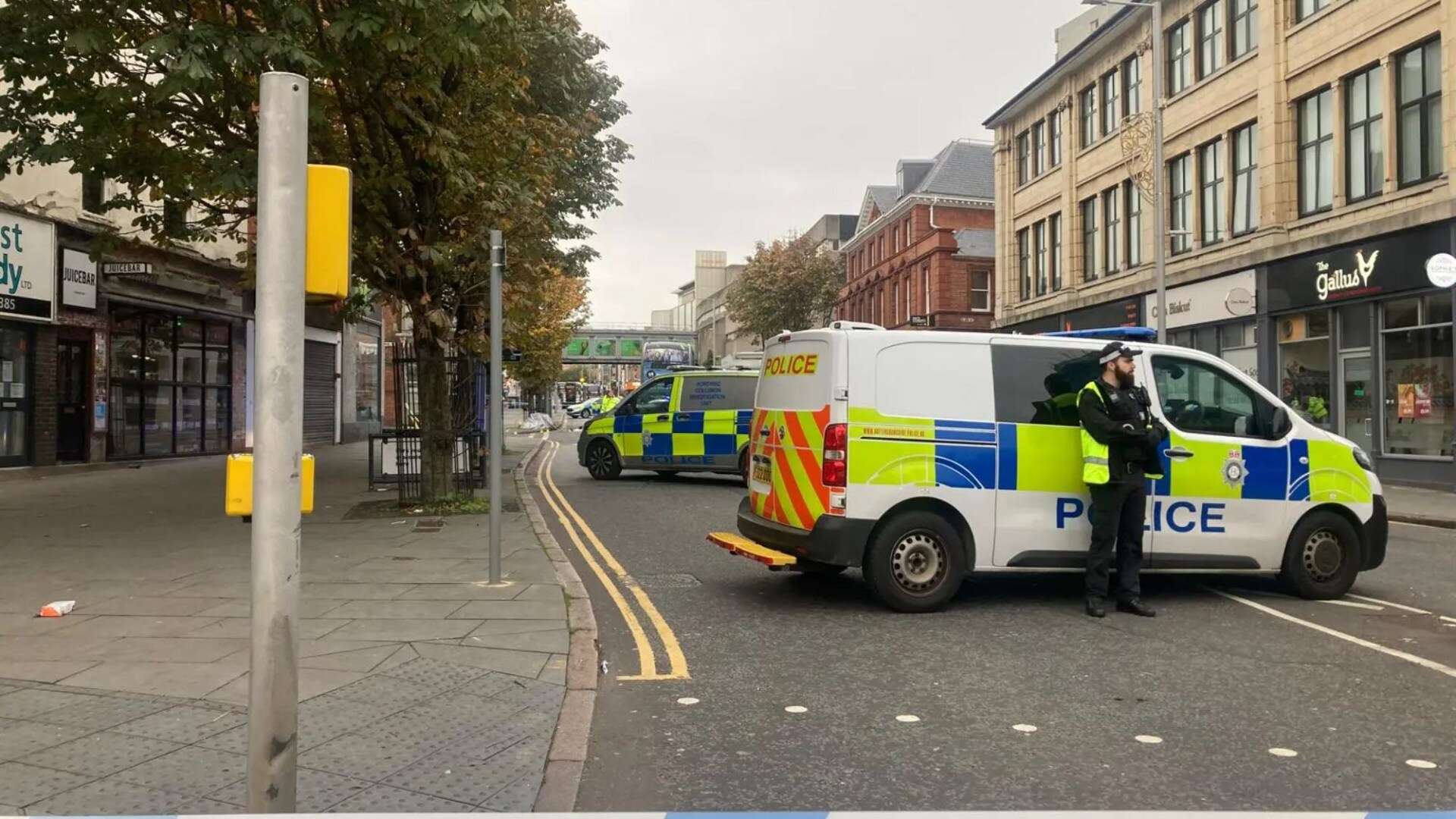 Horror as woman is hit & killed by bus in middle of busy city centre