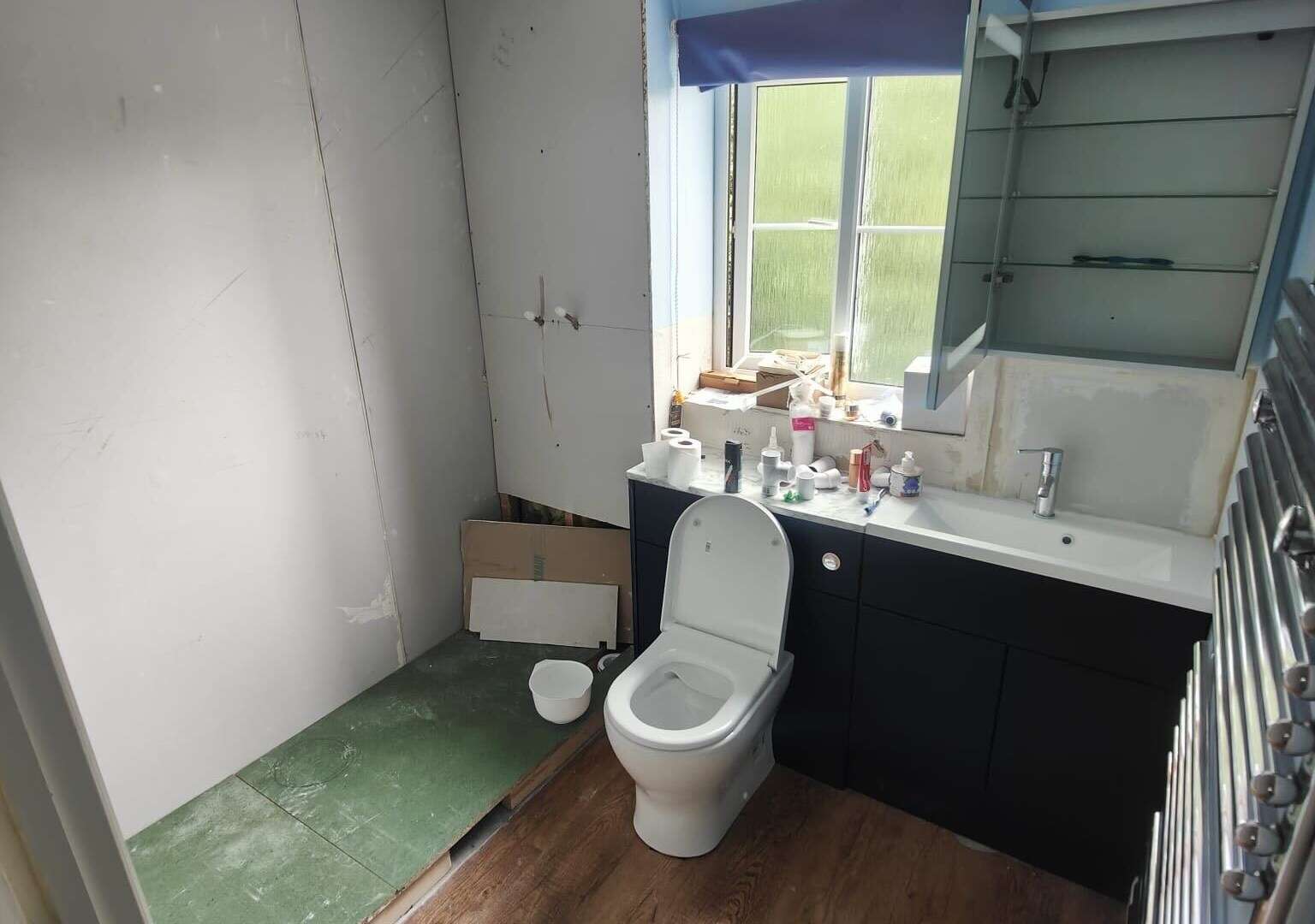 I haven't had a shower in MONTHS after £11k Wickes bathroom 'nightmare'… I stink