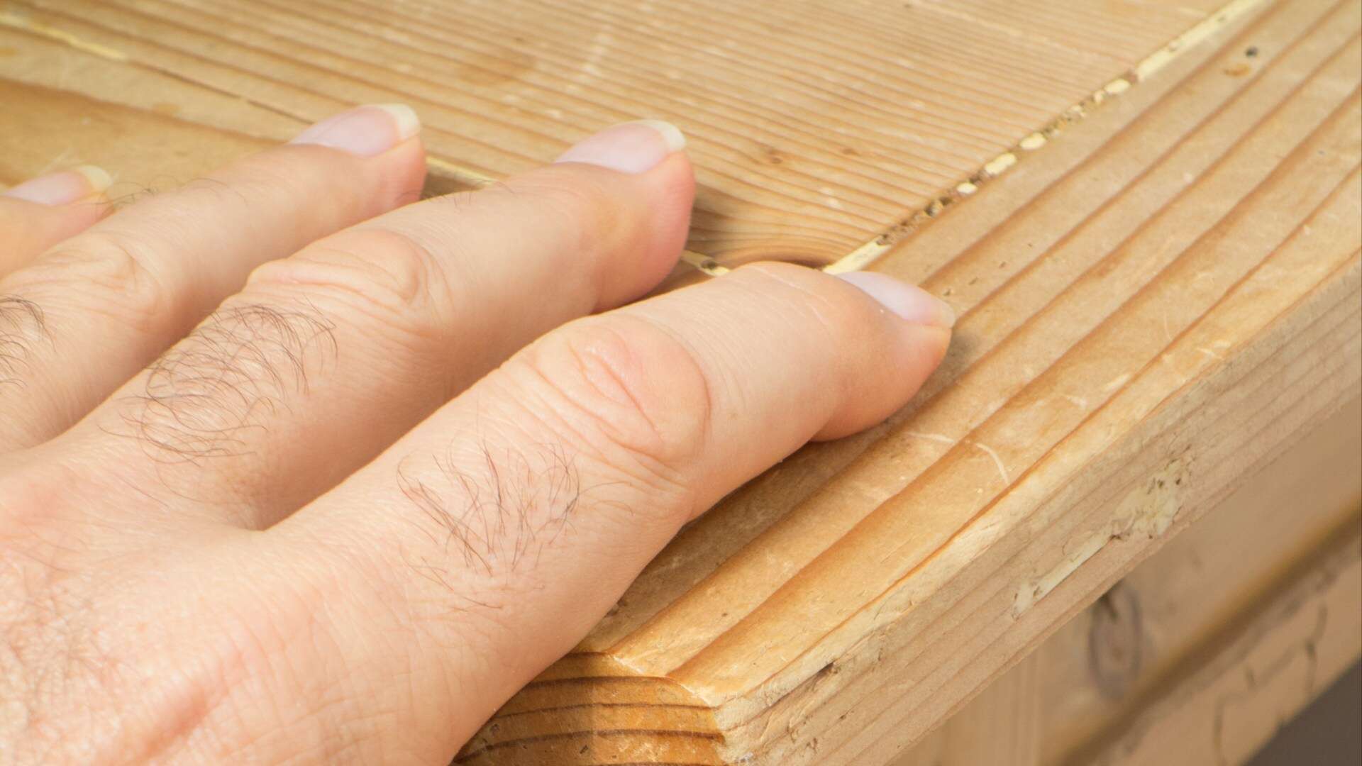 Touching wood doesn't just bring you luck — it can also relieve stress