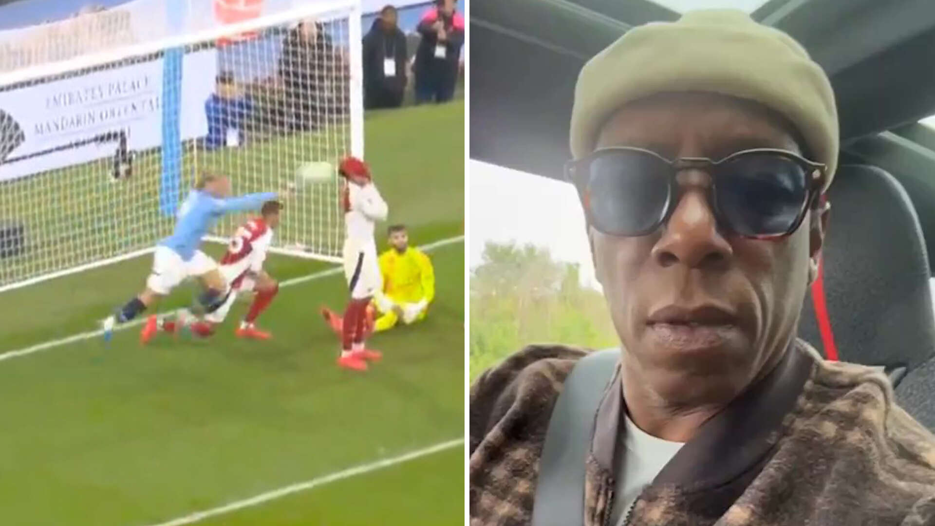 'Boiled me up' - Furious Ian Wright calls Erling Haaland a 'coward'