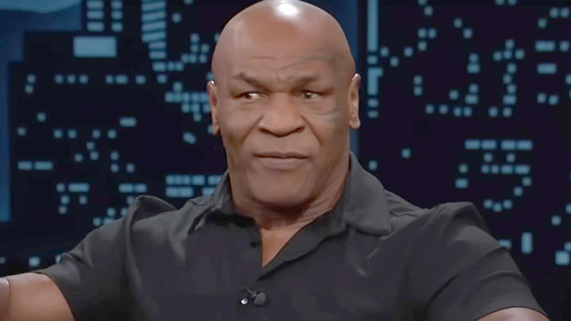 Watch Mike Tyson open bizarre TV interview by talking about vagina rejuvenators