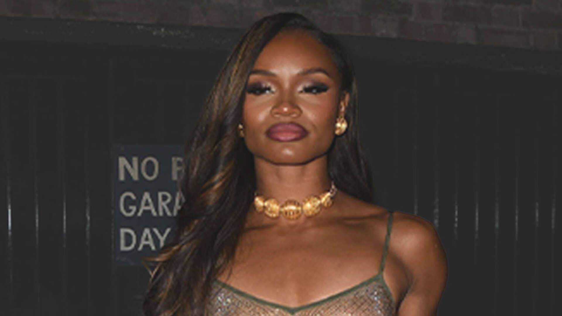 Team GB star Imani-Lara Lansiquot stuns in see-through dress at glam party