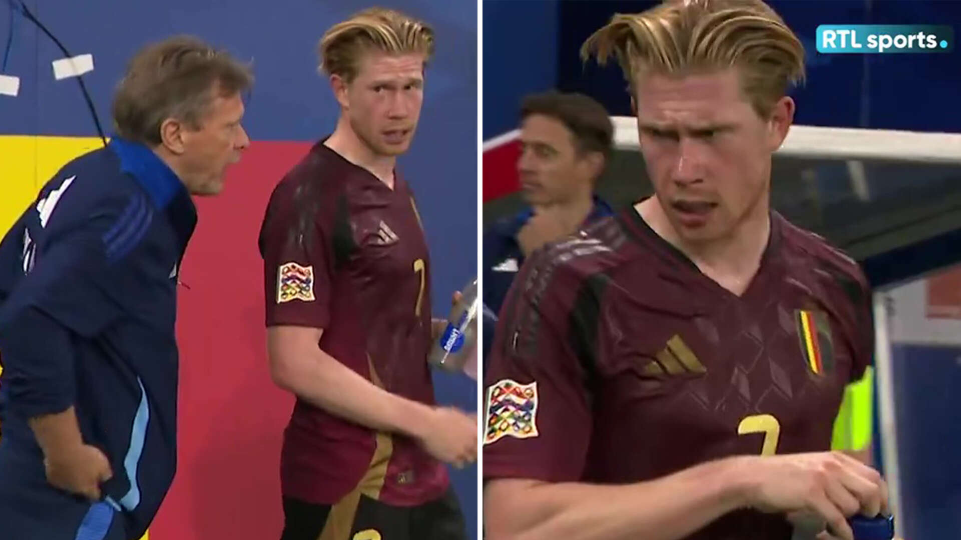 Watch moment Kevin De Bruyne says 'I QUIT' before he slams Belgium team-mates