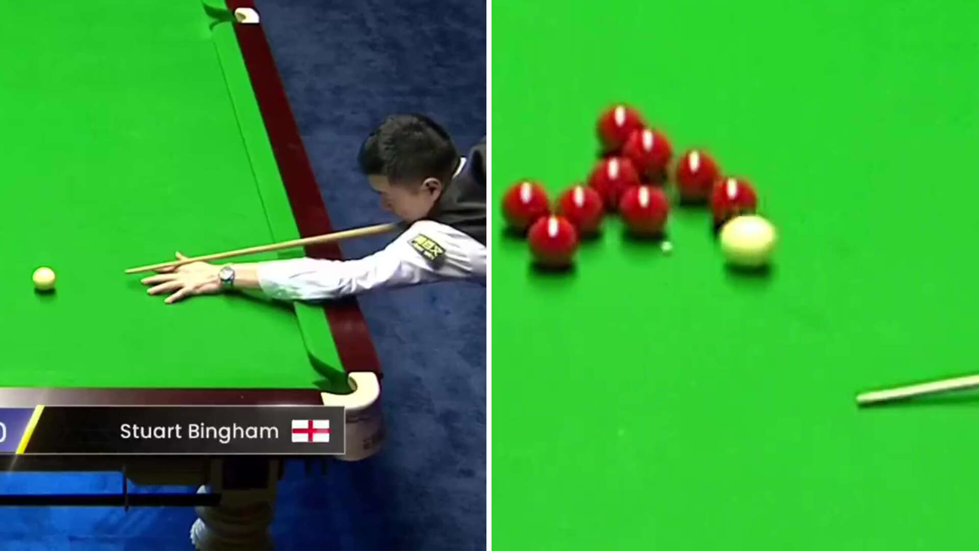 Snooker fans want rule change as Ding crashes out after never-before-seen foul