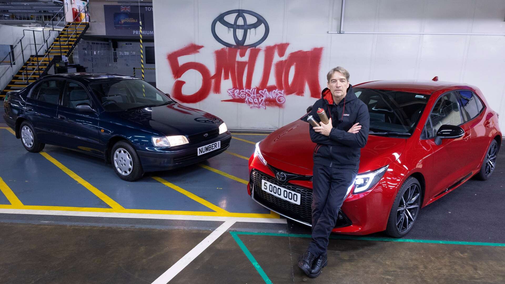 Inside Toyota's UK production plant as it builds five MILLIONTH motor