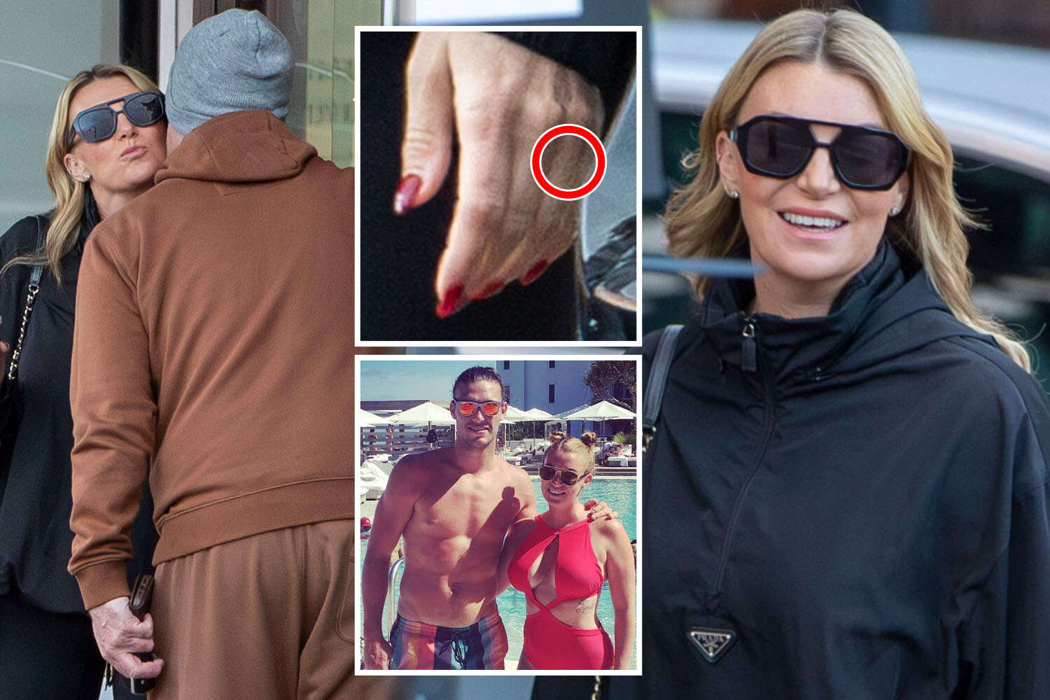 Beaming Billi Mucklow brushes off Andy Carroll split as she ditches wedding ring