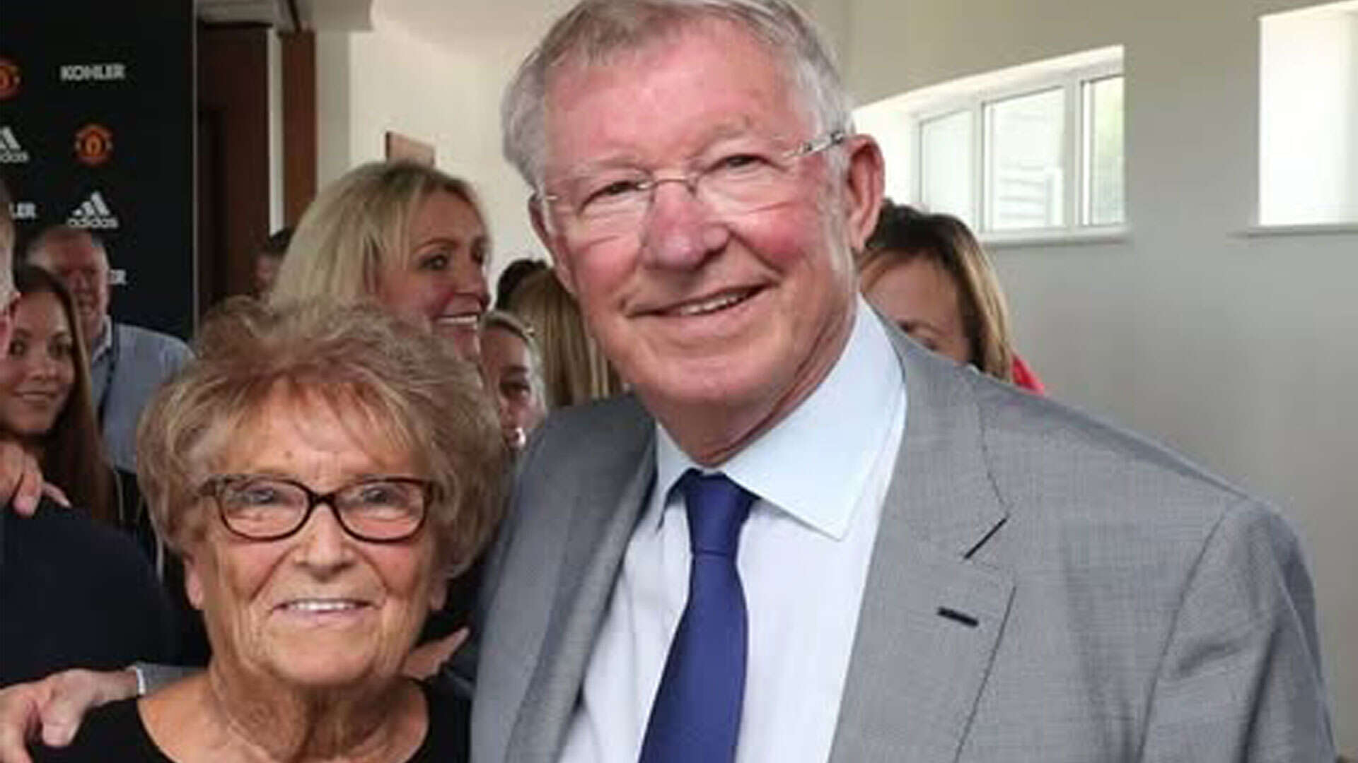 Sir Alex's chauffeur adopts dog of United receptionist Kath Phipps after her death