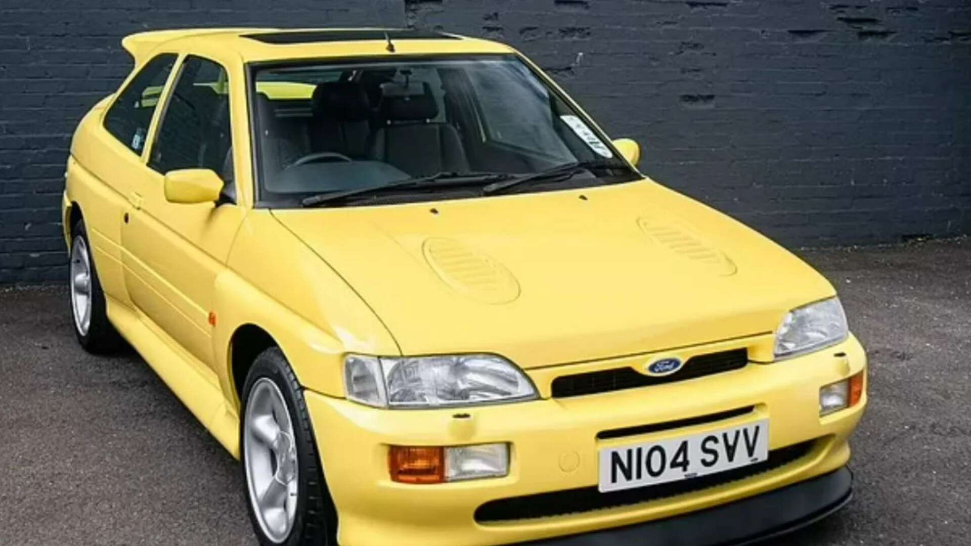 Rare Ford Escort RS Cosworth expected to sell for auction record of £100k