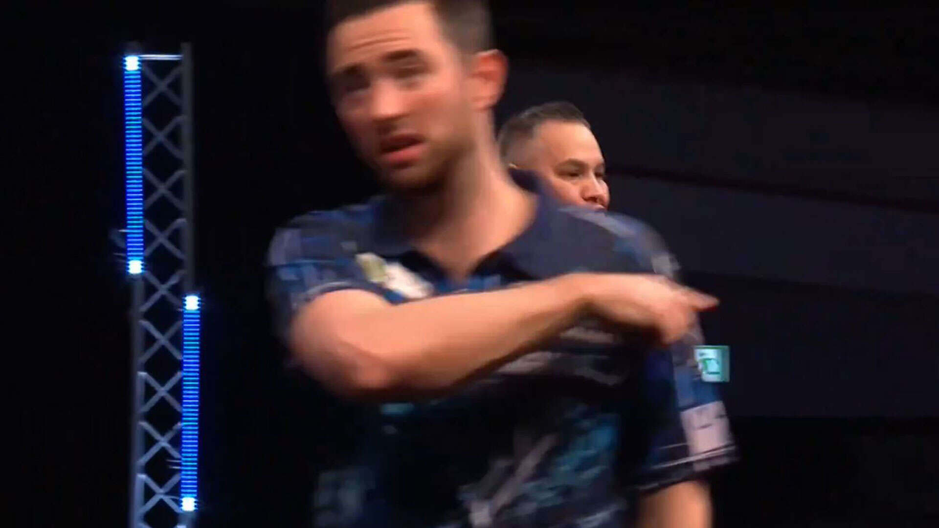 Humphries furious about WIND as he's dumped out of European Darts Championship