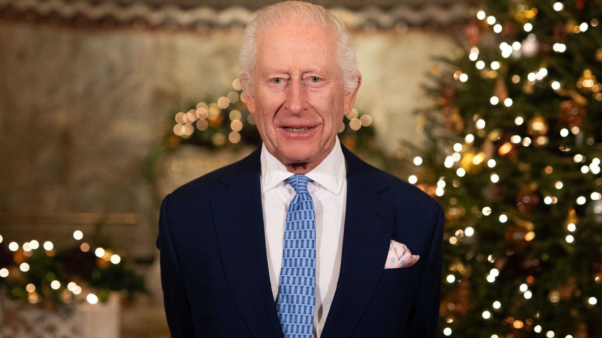 King switched Xmas speech to hospital chapel after becoming 'enchanted'