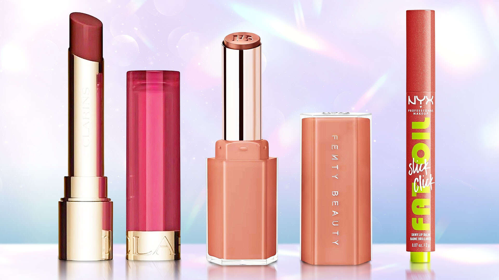 We test new lip oils at all price points - one will be great come party season