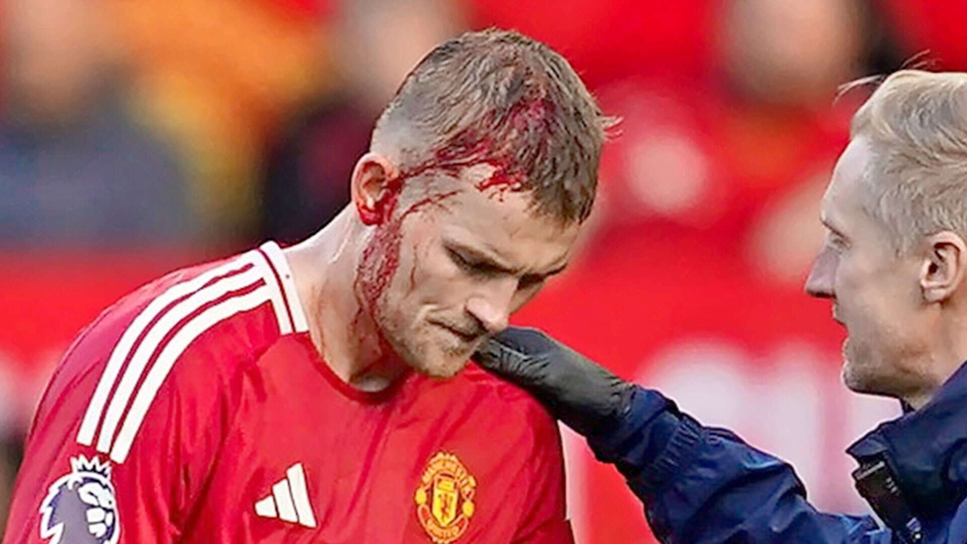 Huge controversy as Man Utd concede when injured De Ligt is told to exit pitch