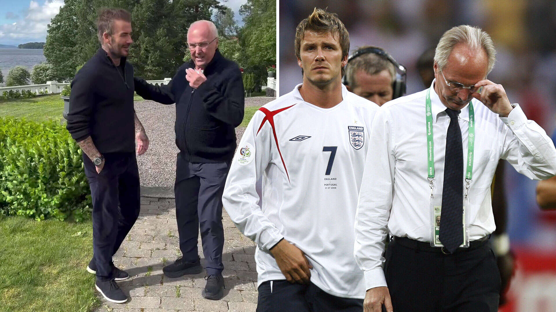 Beckham showed true colours with gesture to Sven after cancer diagnosis