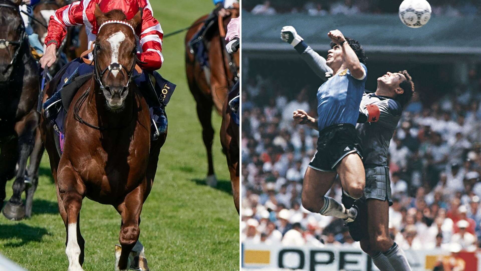 Royal Ascot gets its 'hand of God' moment 38 years to the day of Maradona's goal