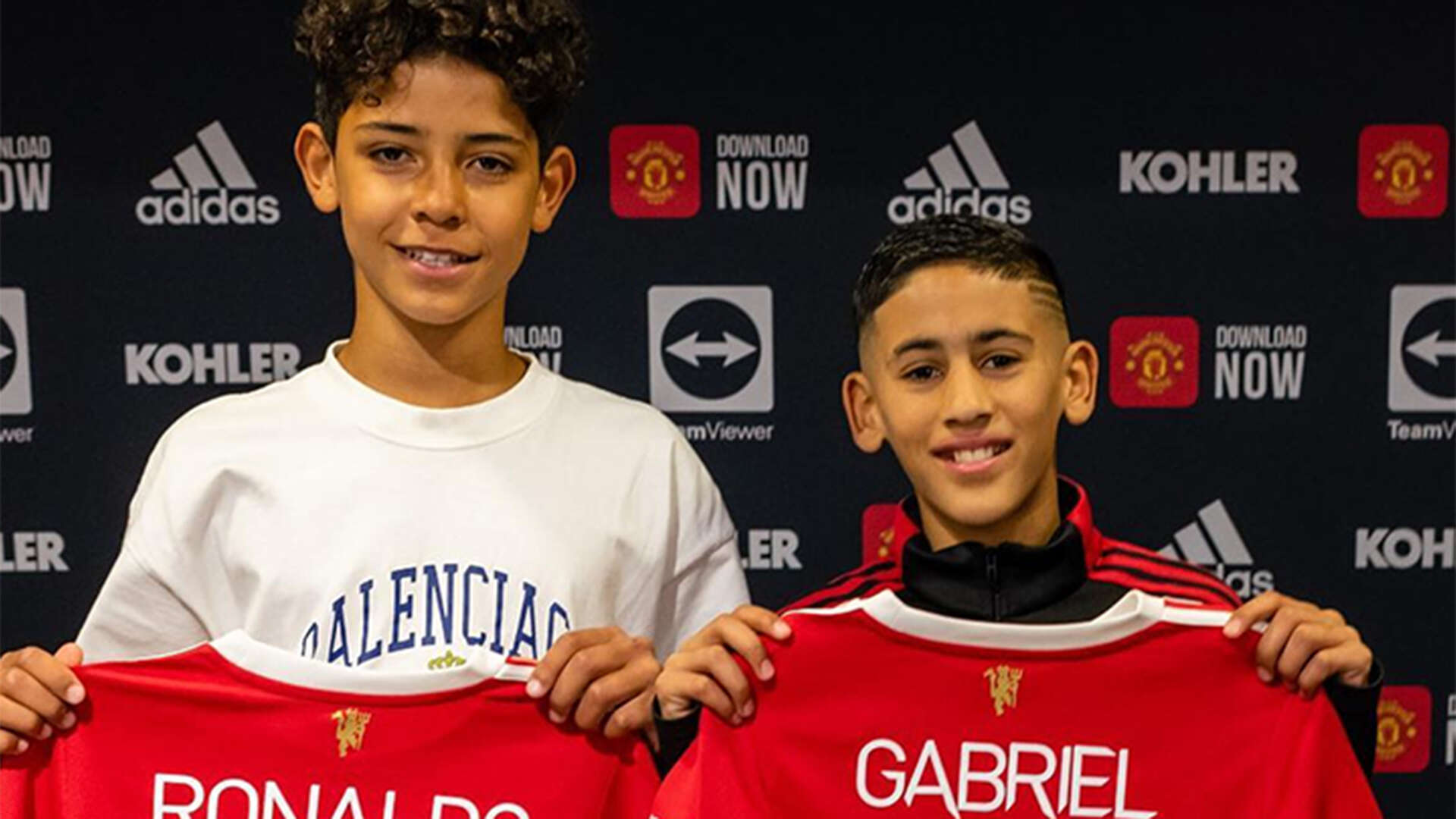 Man Utd promote wonderkid JJ Gabriel, 14, dubbed 'Kid Messi' to U18s squad