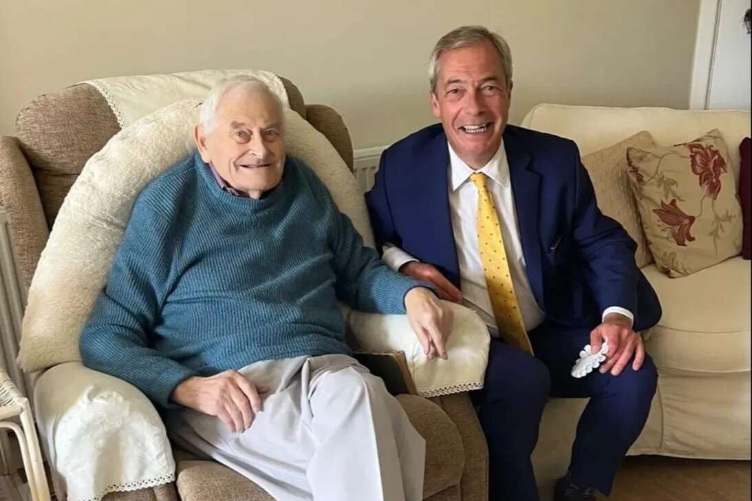 Nigel Farage fumes as 99-year-old WWII hero set to lose winter fuel payment