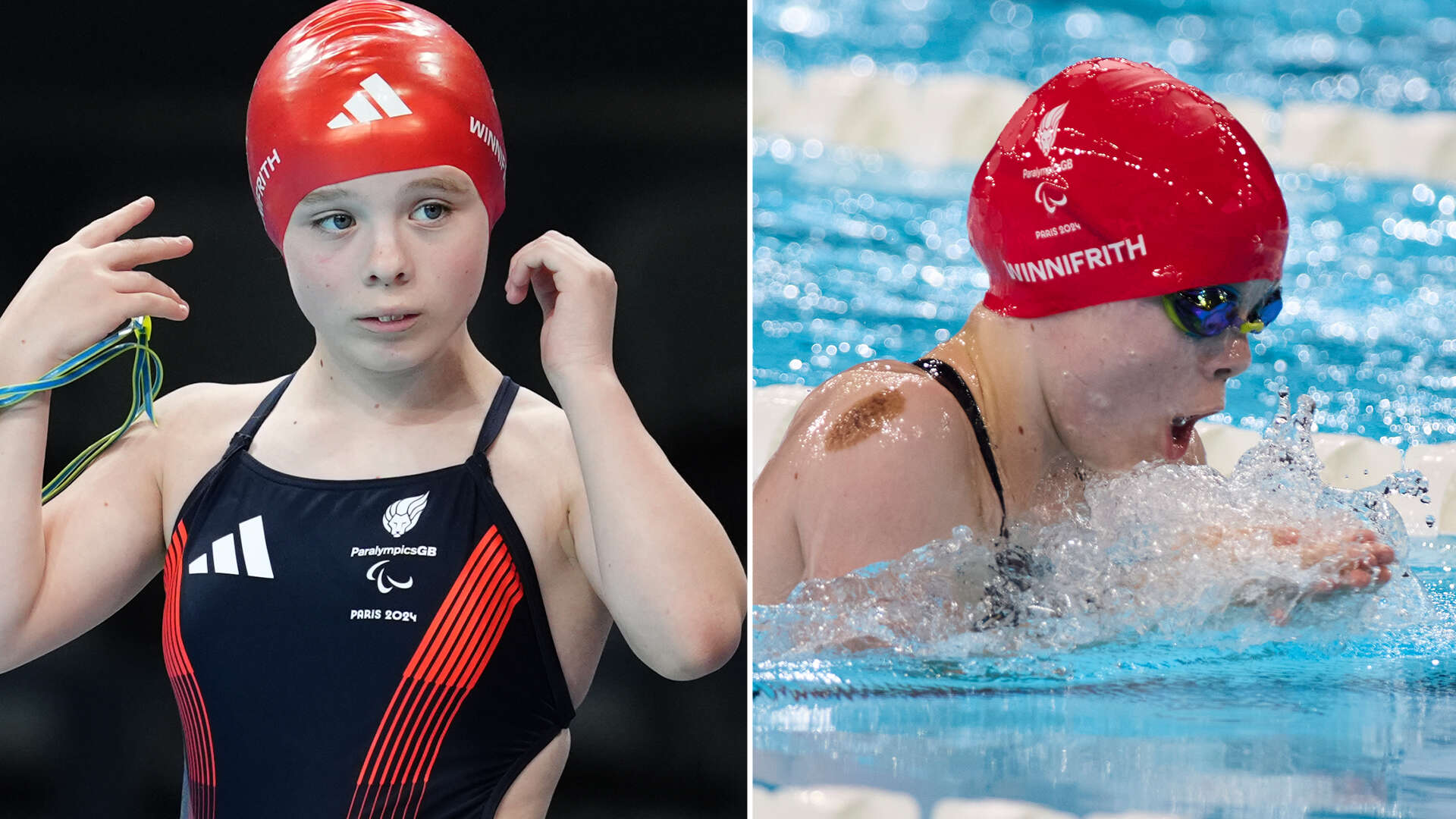 British swimmer Iona Winnifrith, 13, wins Paralympics silver medal on debut