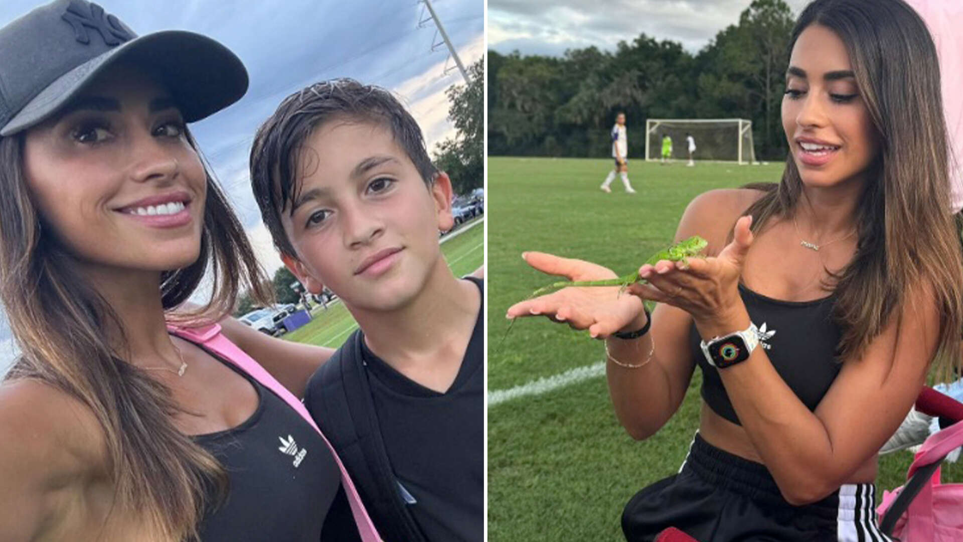 Messi glam Wag Antonela loving new season as 'soccer mom' with special guest