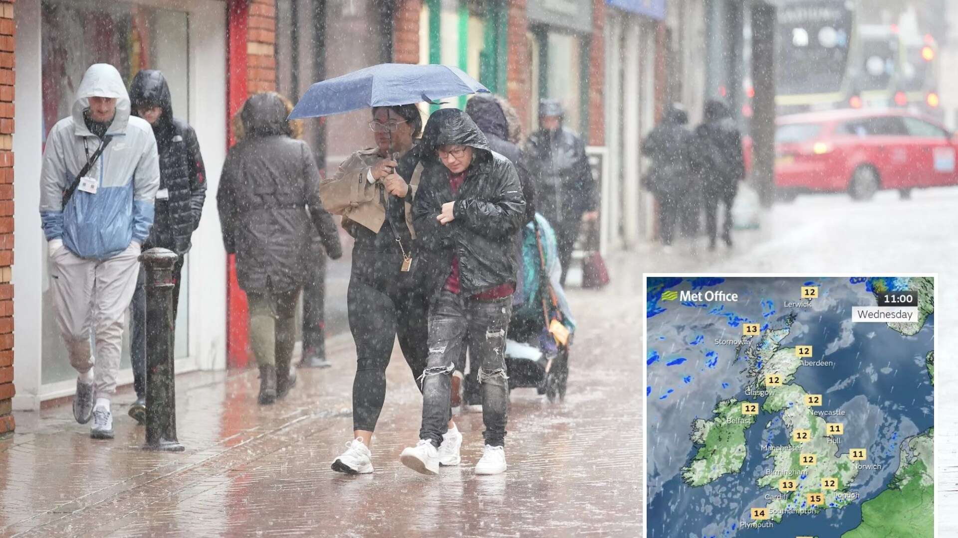 Met Office warns of MORE gales & heavy rain after 'severe' storm battered UK