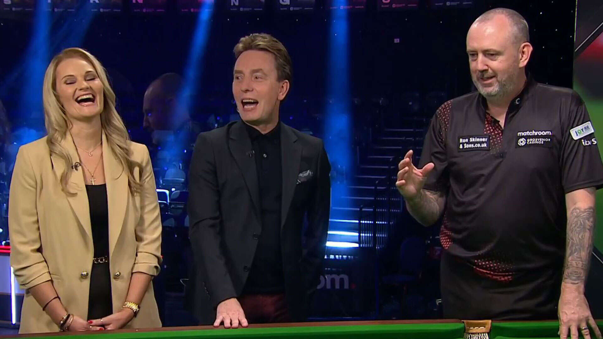 Mark Williams leaves ITV snooker pundits in stitches with post-match interview