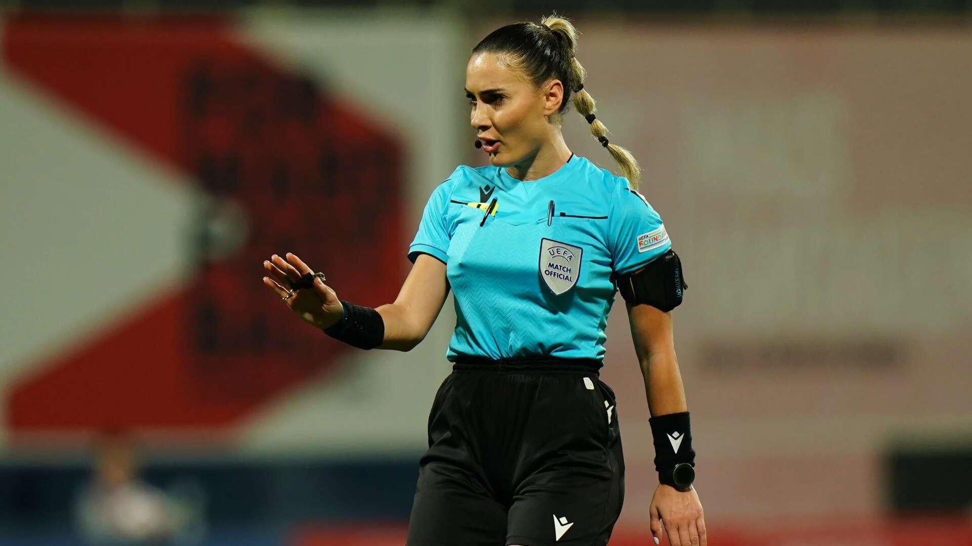 Champions League official reveals she's sick of being called 'sexy ref'