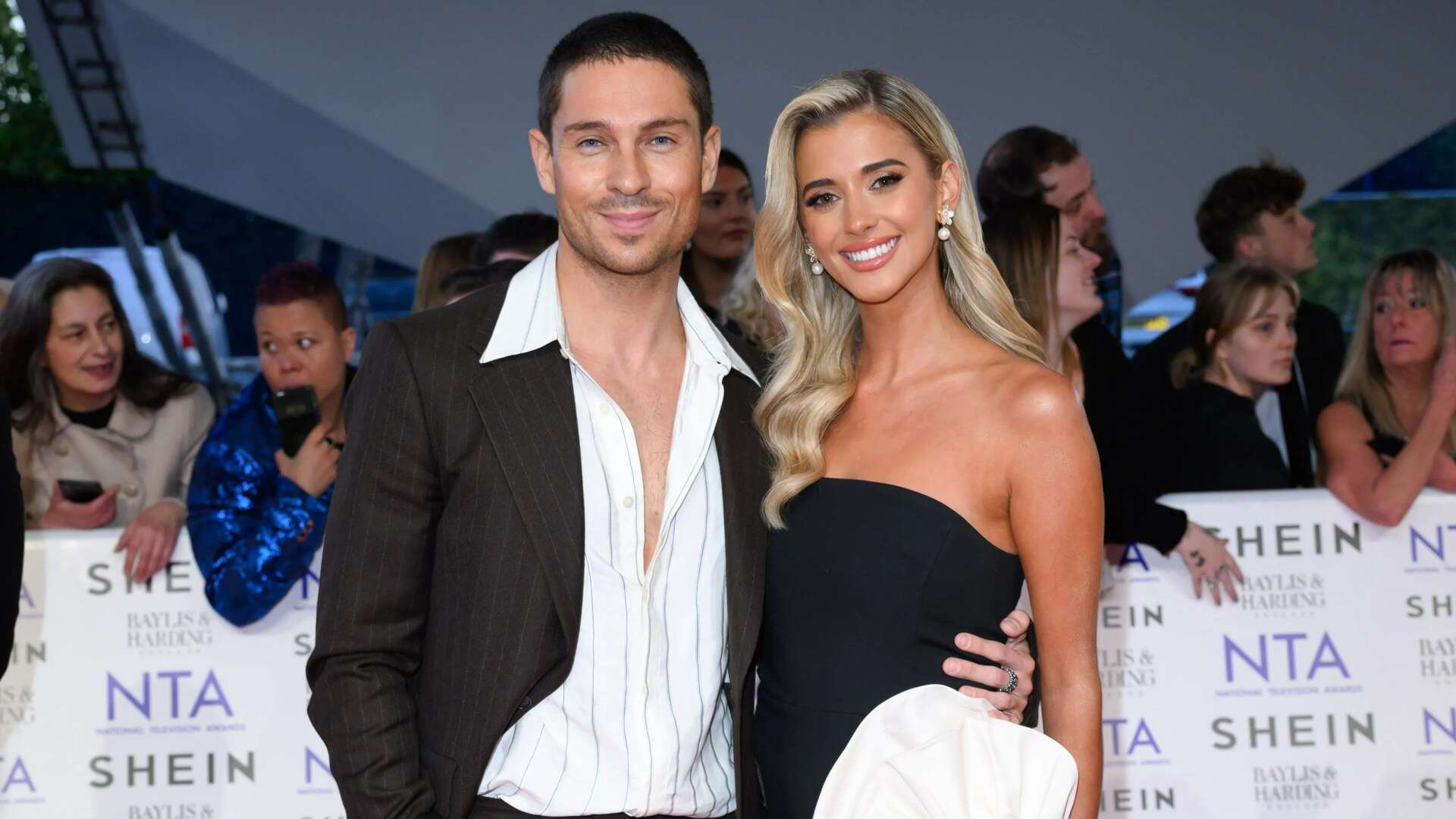 Joey Essex and Jessy Potts shut down split rumours with first red carpet at the NTAs