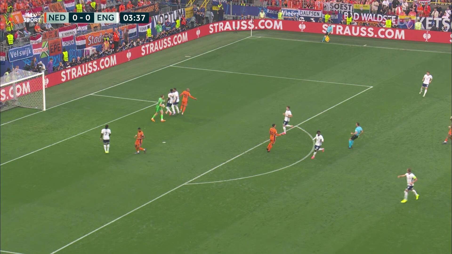 Fans left fuming at 'horrendous' broadcast feature during England vs Netherlands