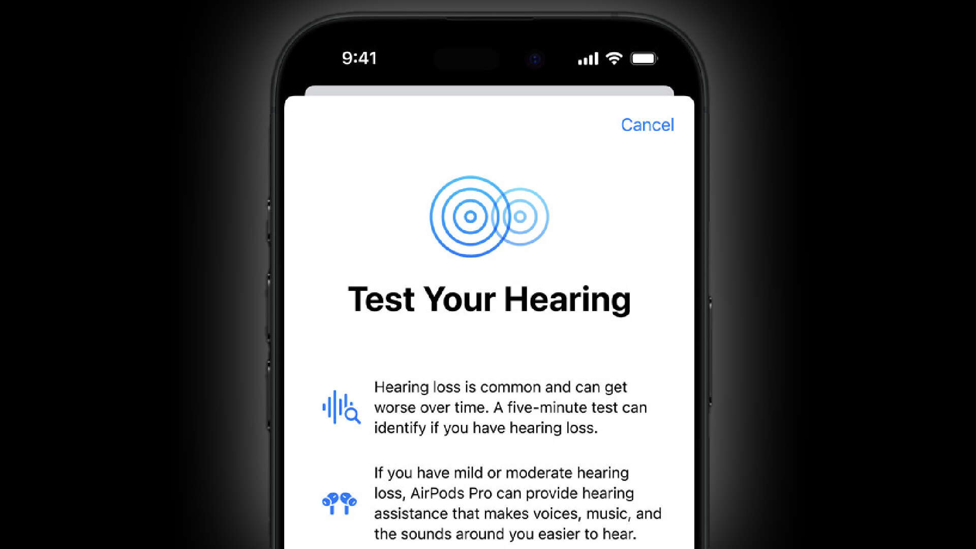 Millions of Apple AirPods will let you take free hearing test from next week