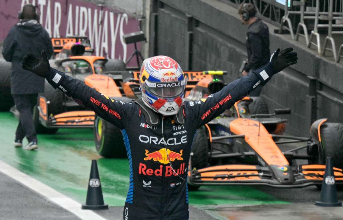 Verstappen comes from 17th to win bonkers Brazil GP as Norris hopes fade