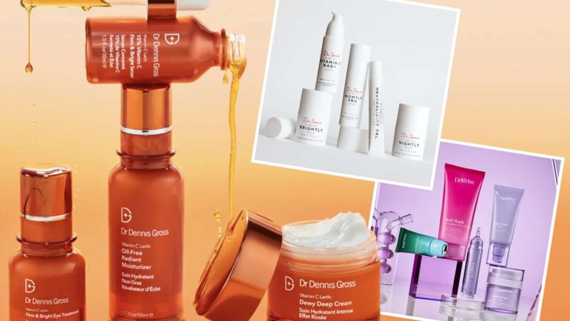 We test products made by dermatologists - one's great for tone and texture