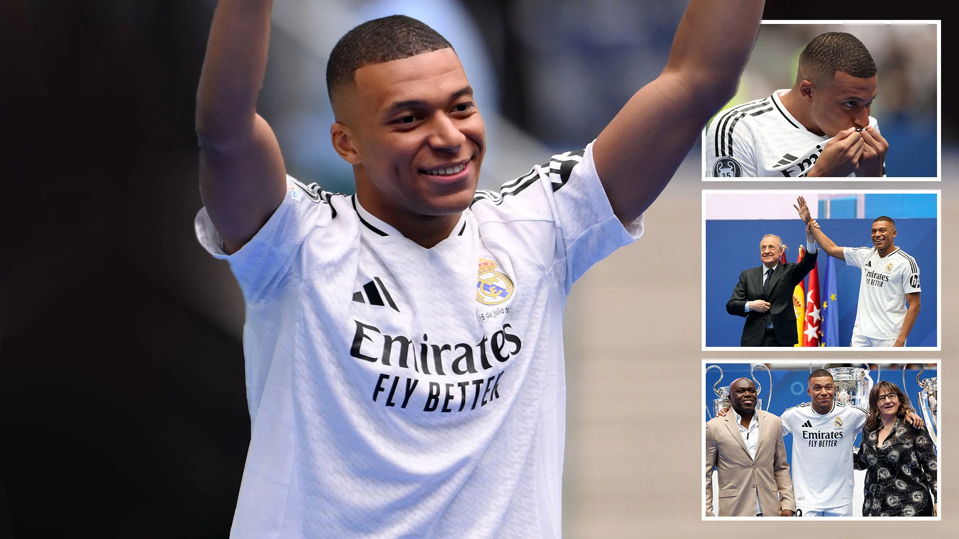 Spine-tingling unveiling as Mbappe leads 85,000 Real Madrid fans in chant